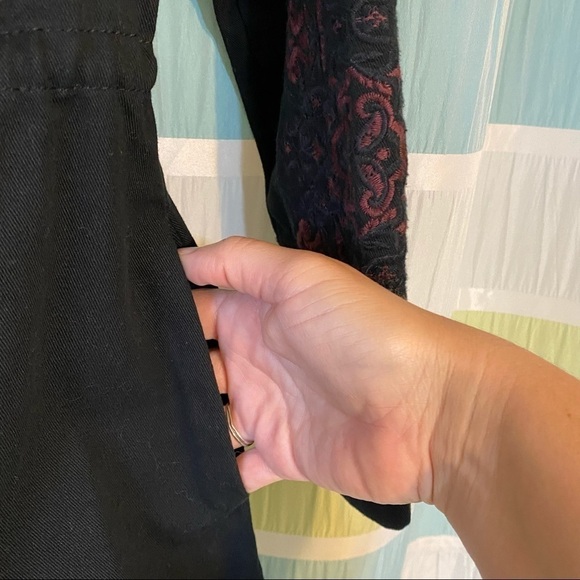 Annabelle Embroidered Jacket Western Waterfall Sz Small - Picture 5 of 8